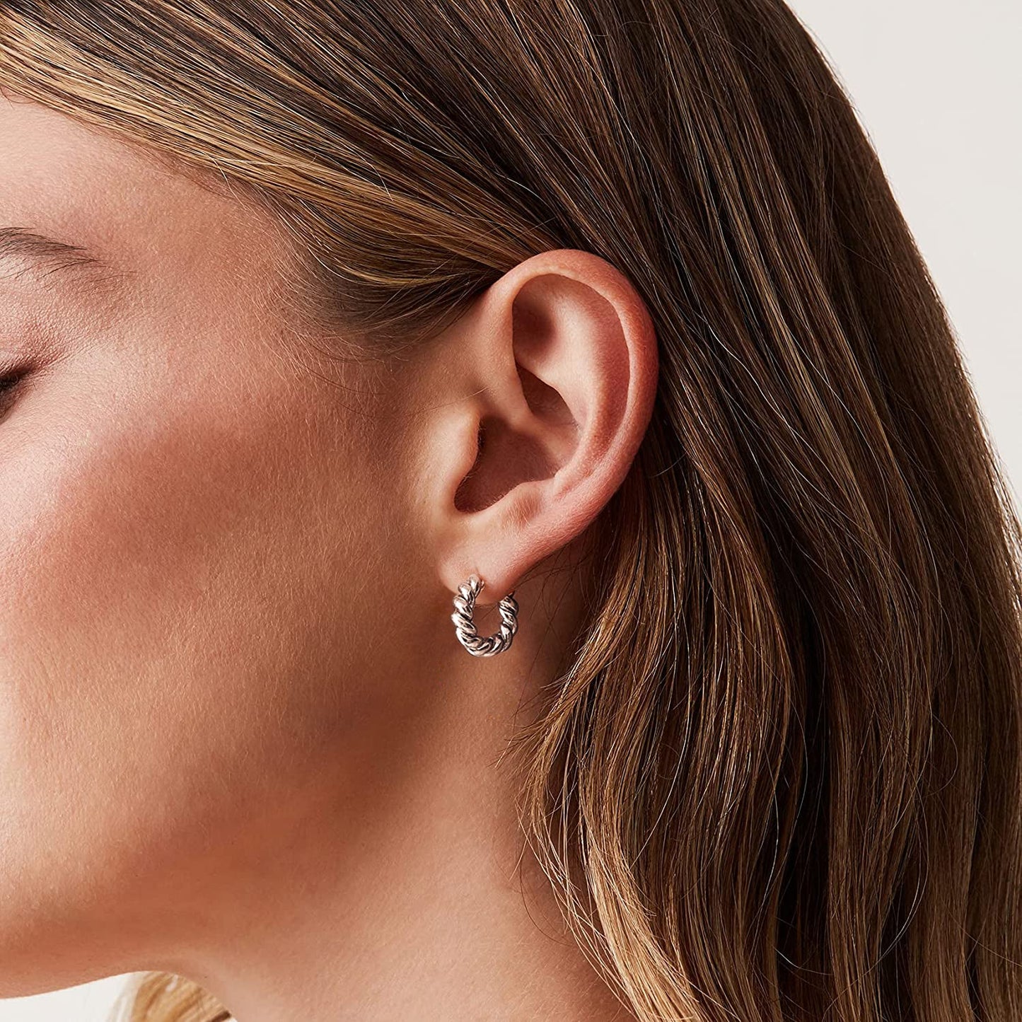 Kolczyki Rope Hoops