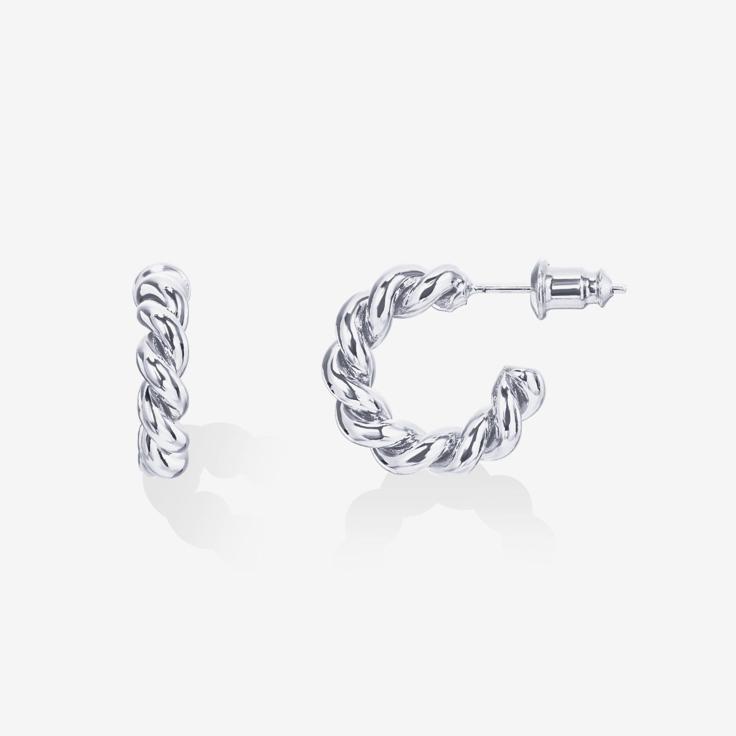 Kolczyki Rope Hoops