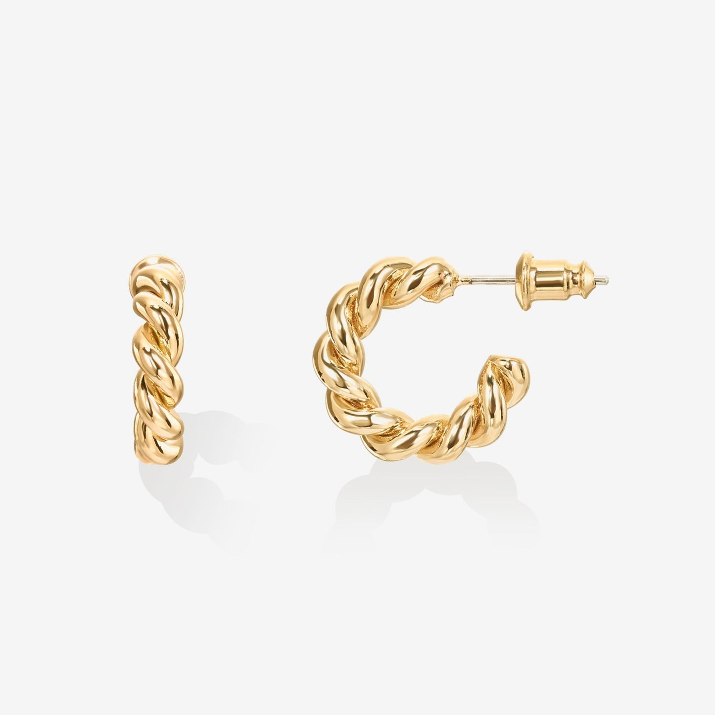 Kolczyki Rope Hoops