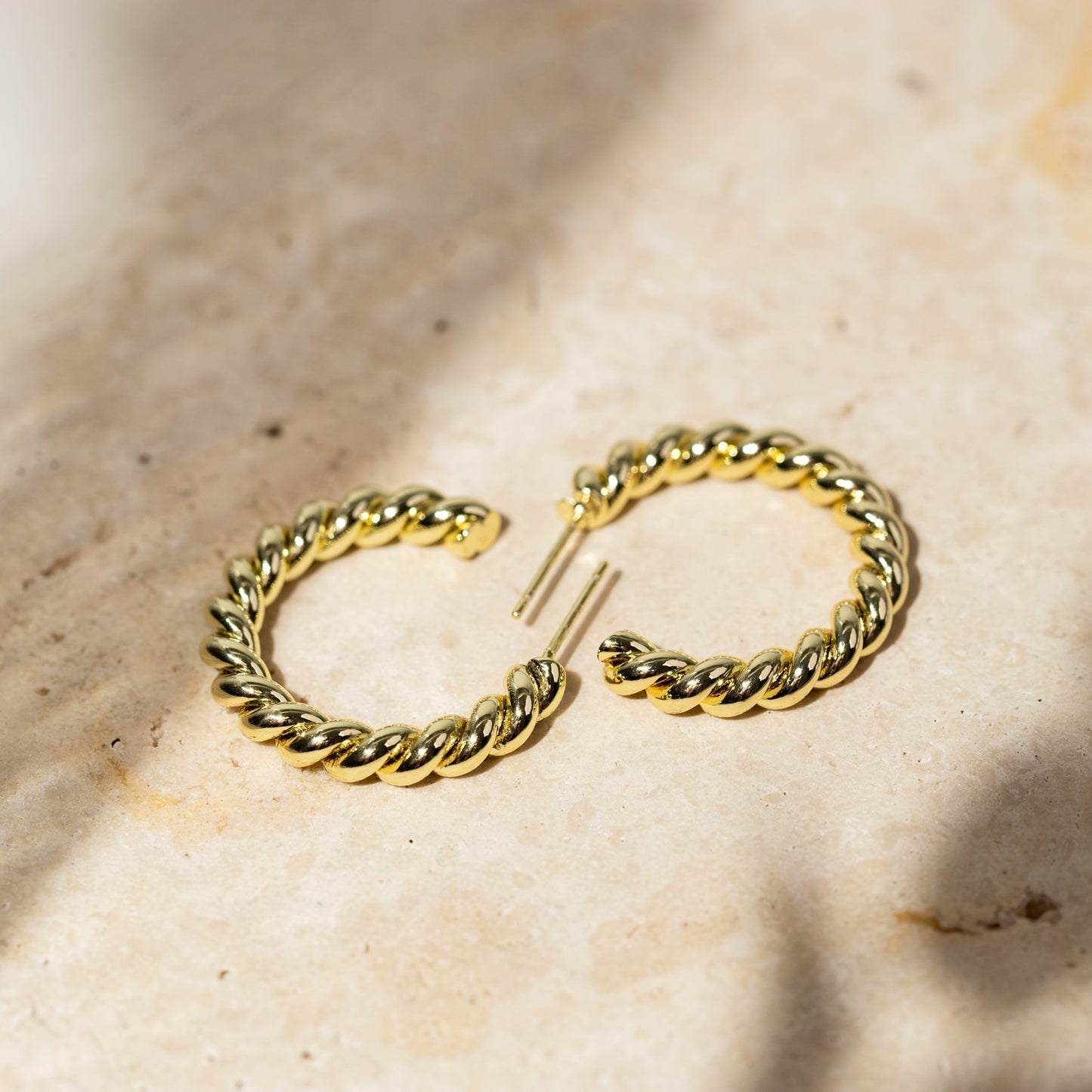 Kolczyki Rope Hoops