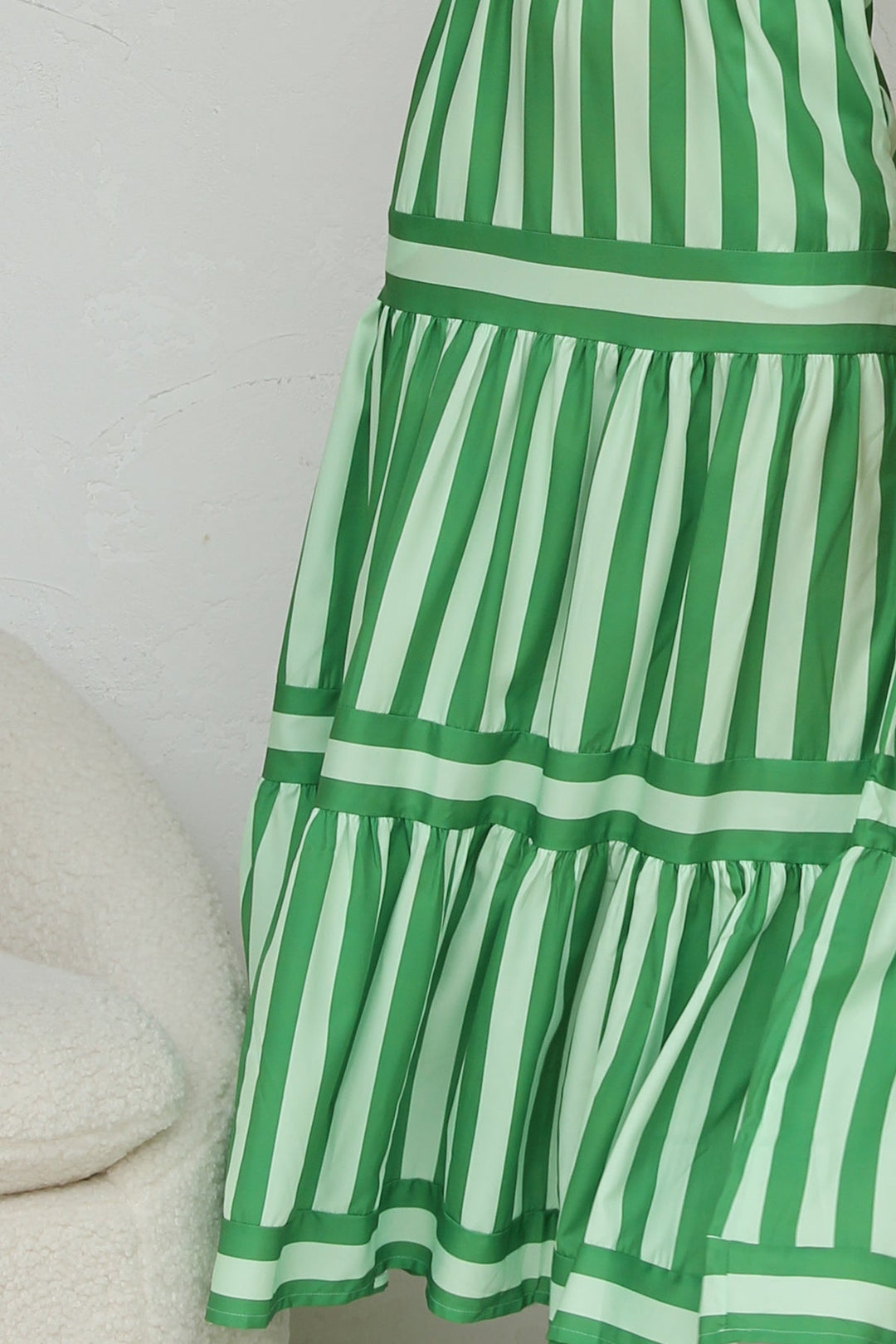 Sukienka maxi w paski Candy