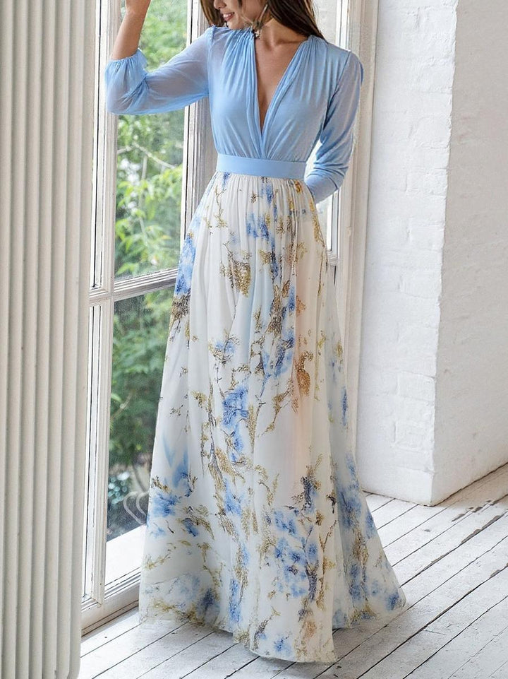 Sukienka Maxi Alicia w Kwiaty