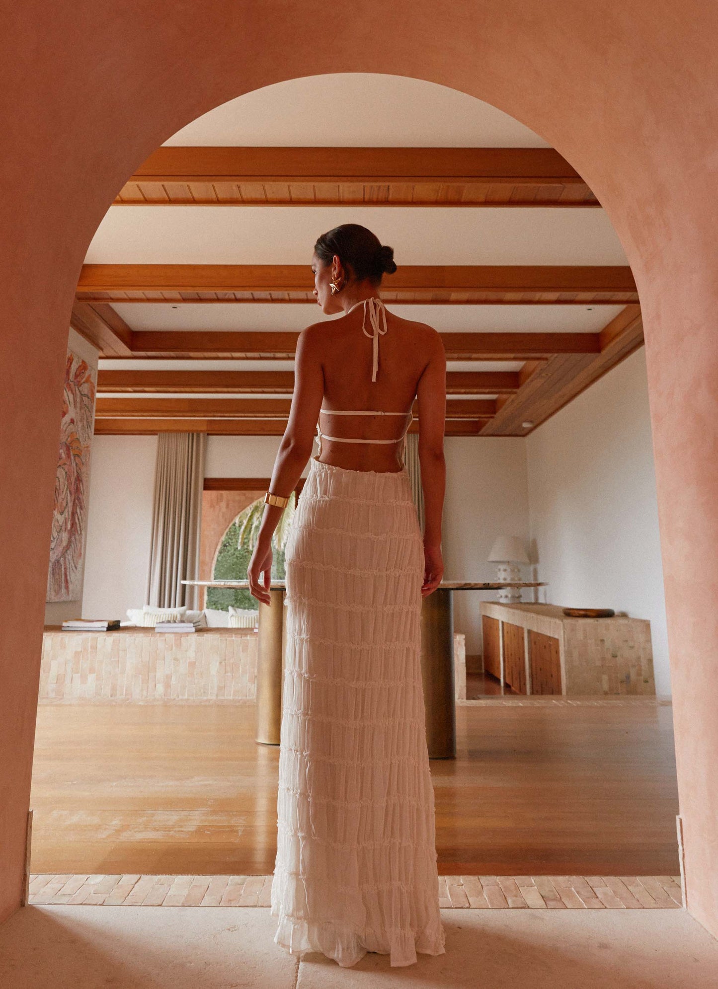 Sukienka maxi Allison boho