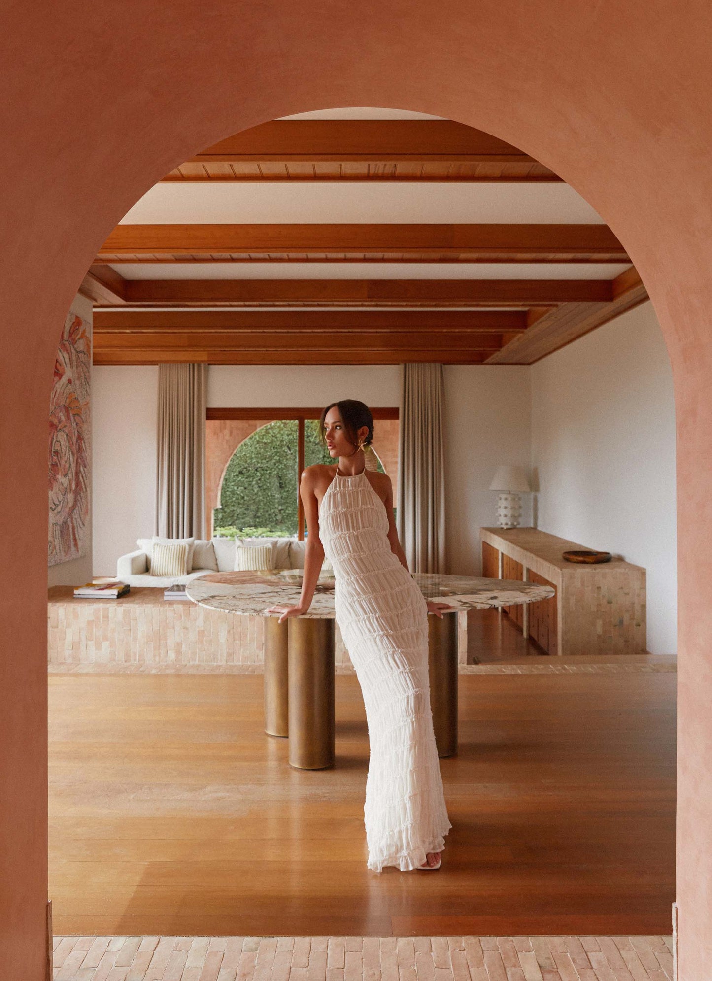 Sukienka maxi Allison boho