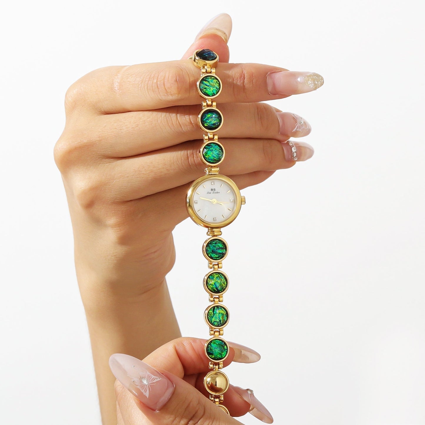 Aveline Abalone zegarek na bransolecie