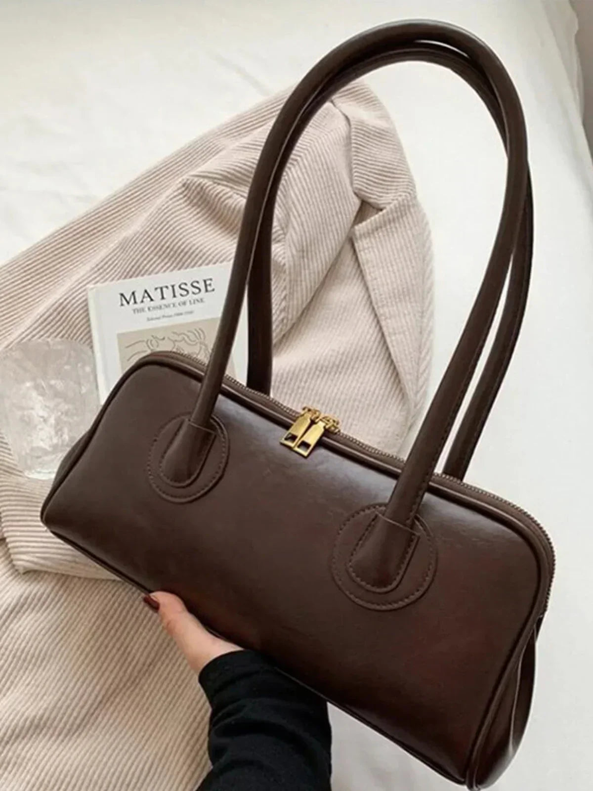 Cleo Retro Torba na Ramię Baguette