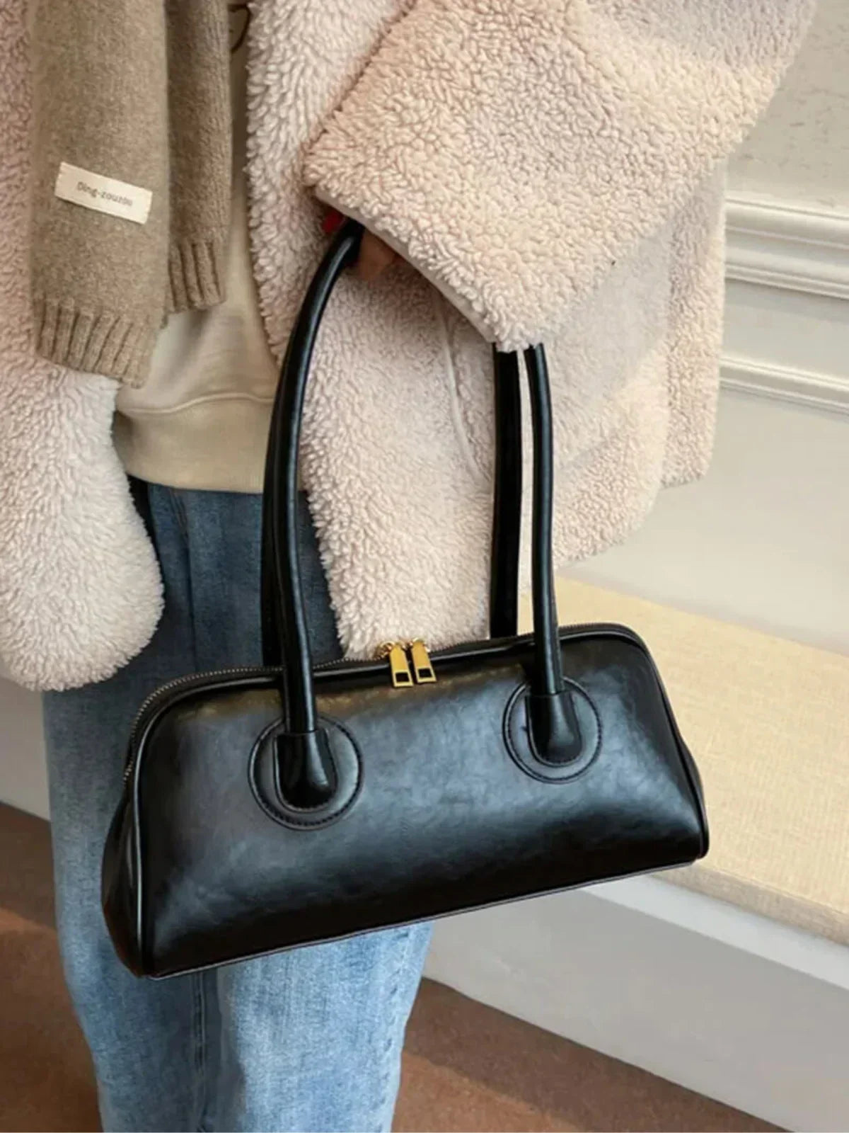 Cleo Retro Torba na Ramię Baguette