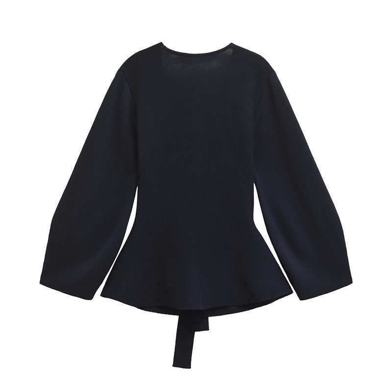 Sweter Avery z wiązaniem