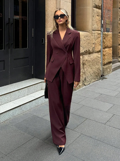 Valeria Zestaw Marynarka i Spodnie Szyte na Miarę