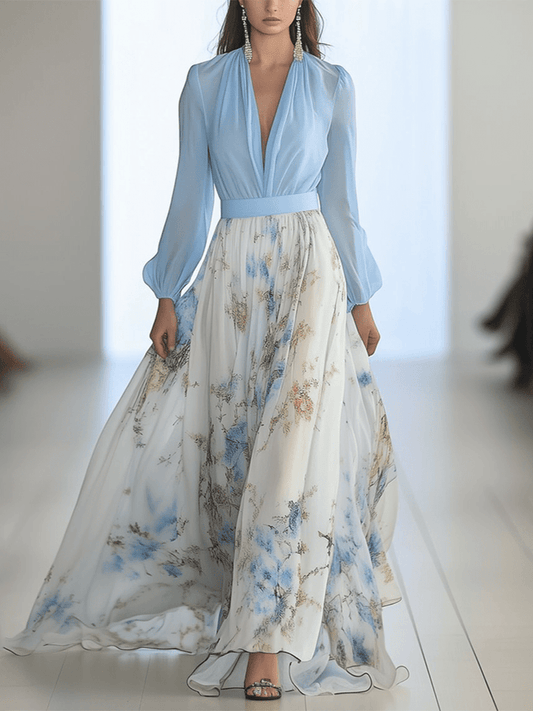 Sukienka Maxi Alicia w Kwiaty