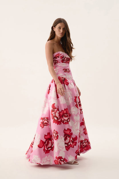 Sukienka maxi Celeste w kwiaty