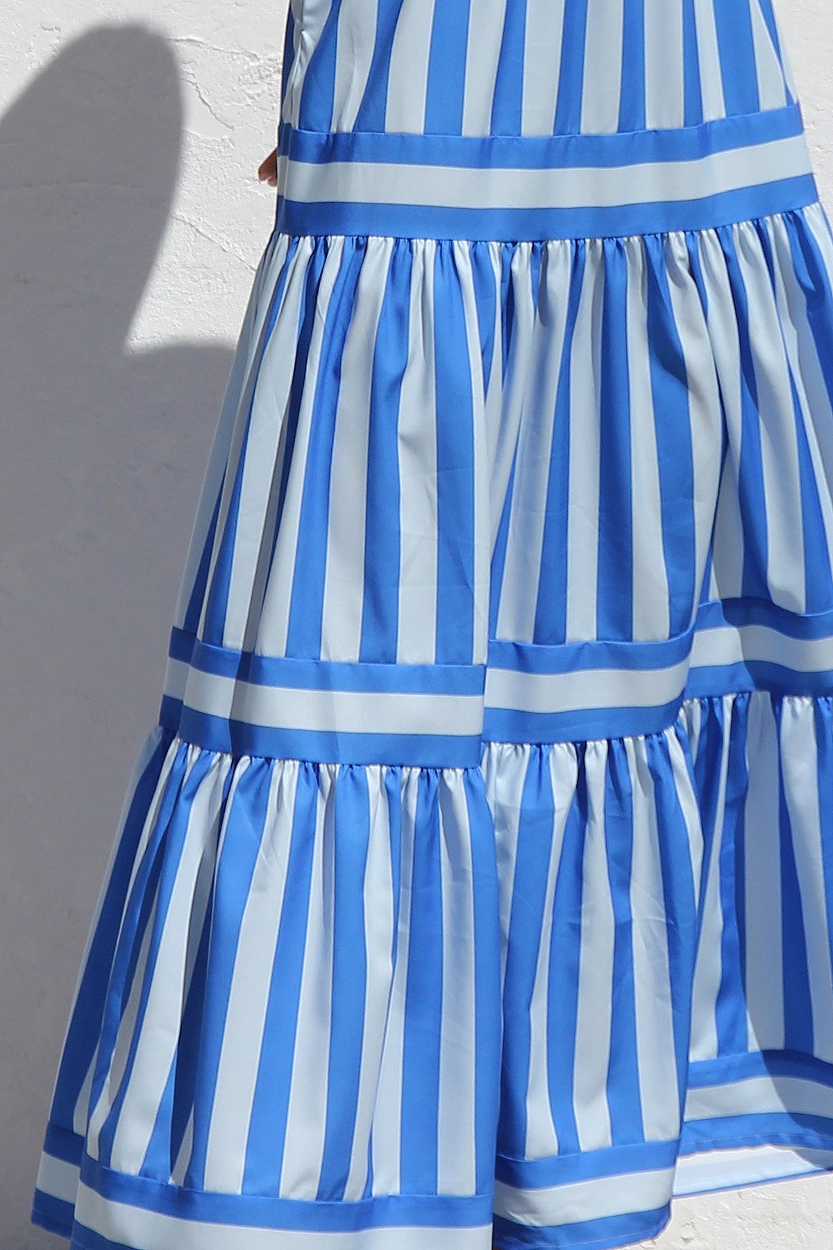Sukienka maxi w paski Candy