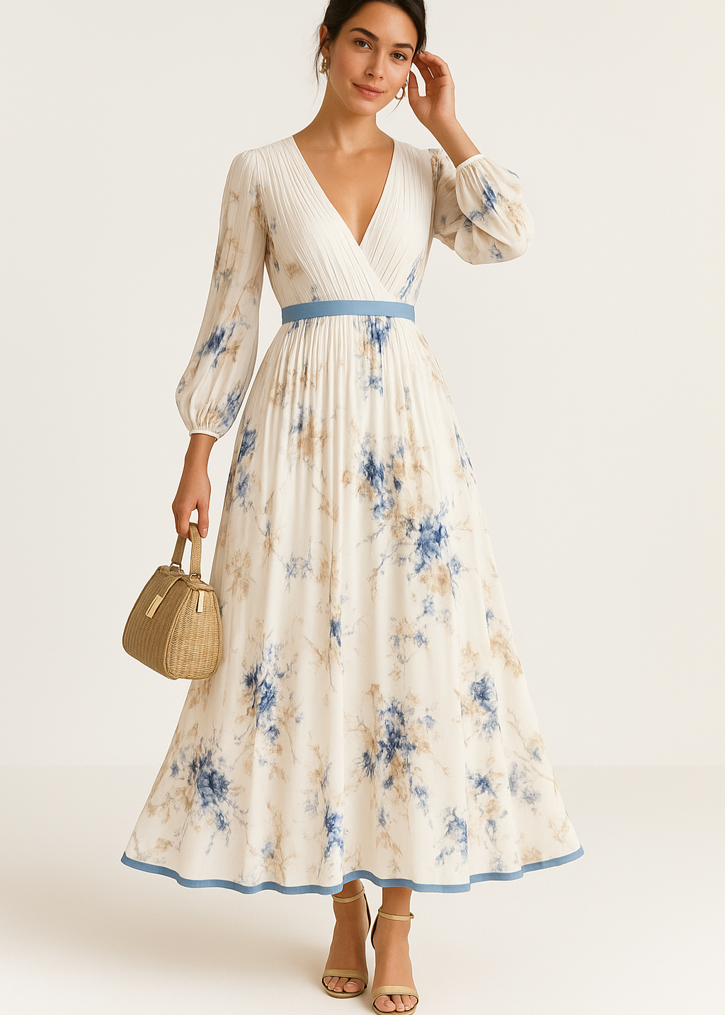 Sukienka Maxi Katie w Kwiaty