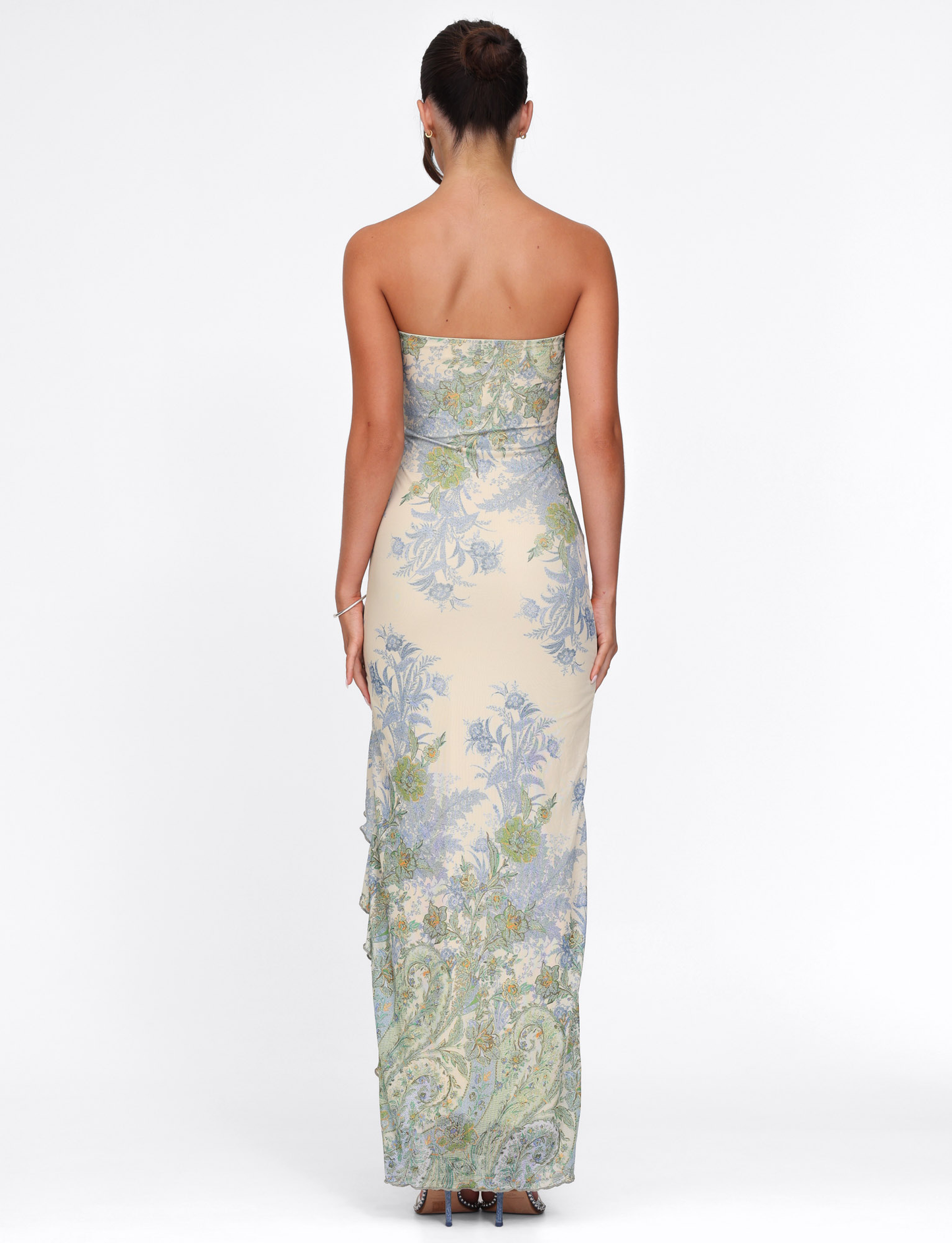 Alessandra Sukienka maxi w kwiatowy wzór