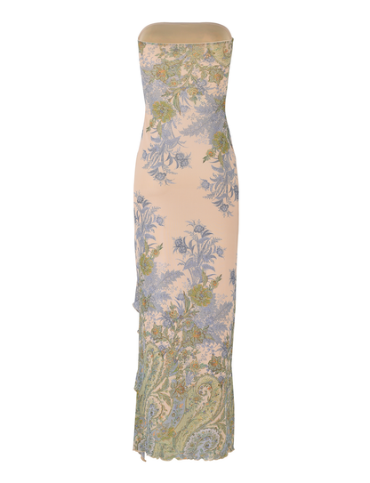 Alessandra Sukienka maxi w kwiatowy wzór