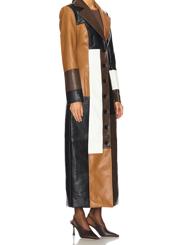 Mila Mozaikowy Płaszcz Trench