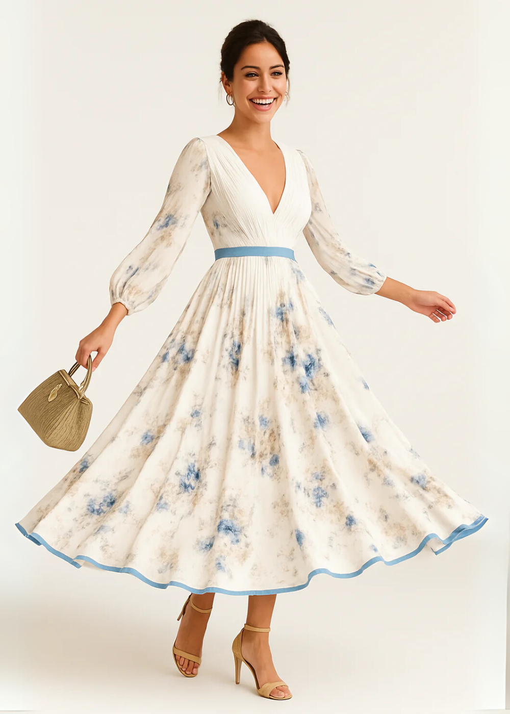 Sukienka Maxi Katie w Kwiaty