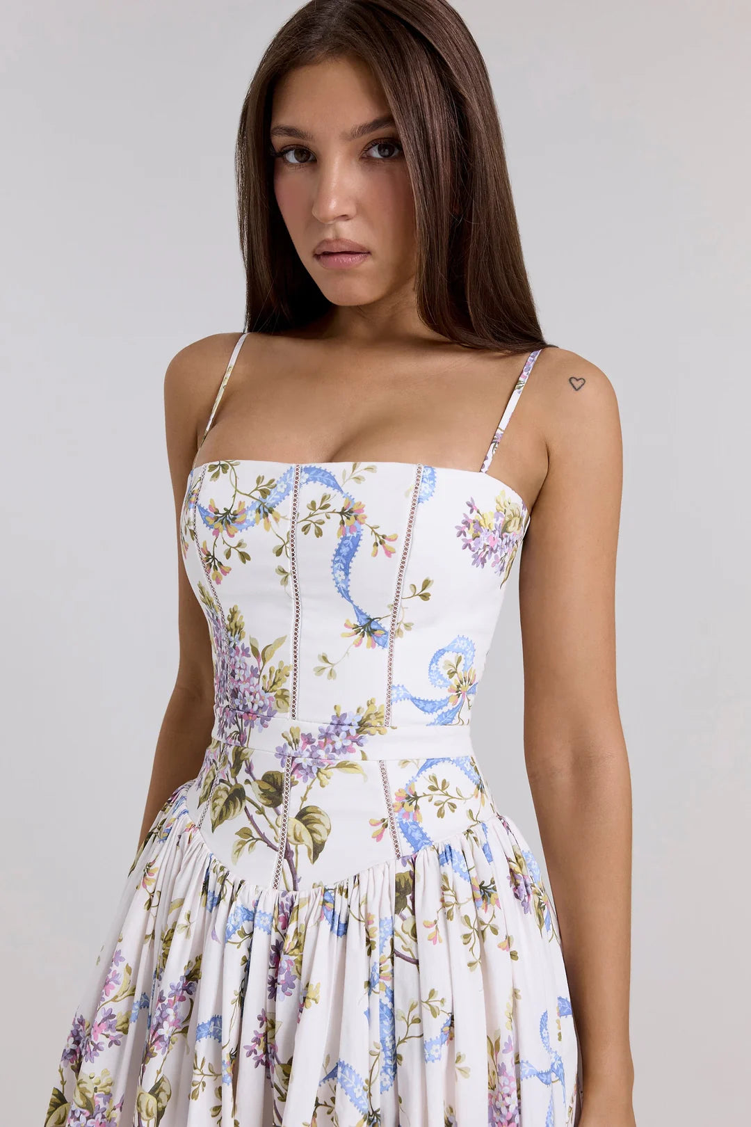 Floriana Romantyczna sukienka maxi