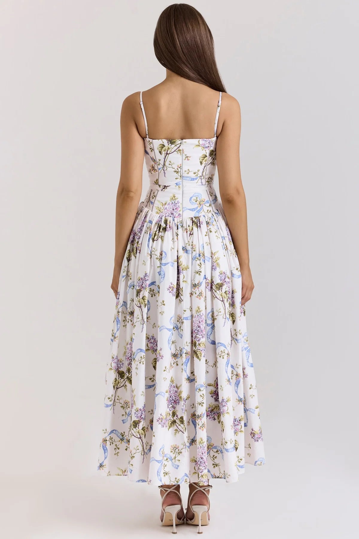 Floriana Romantyczna sukienka maxi