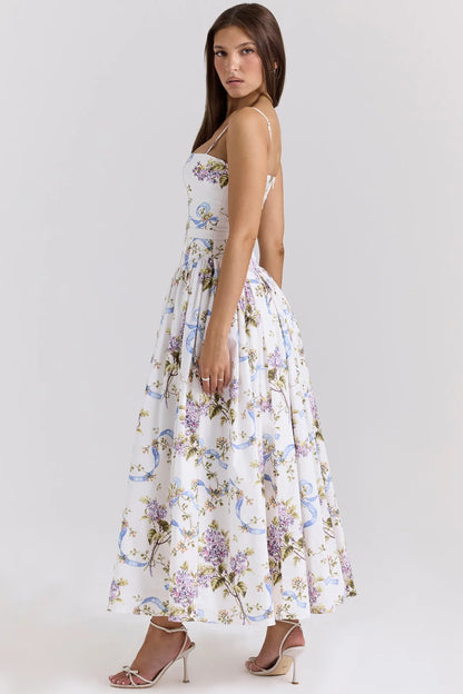Floriana Romantyczna sukienka maxi
